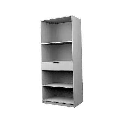 картинка Шкаф ЭКОН распашной 2-х дверный с ящиком с полками от магазина КУПИ КУПЕ